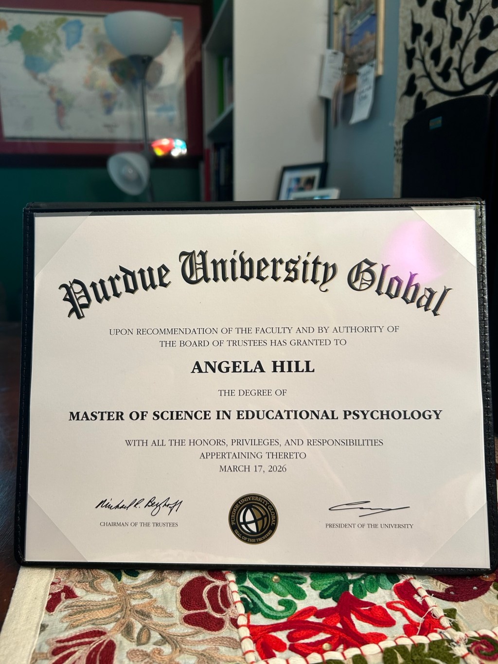 Higher Level Mastery; Master’s degree in Educational&nbsp;Psychology